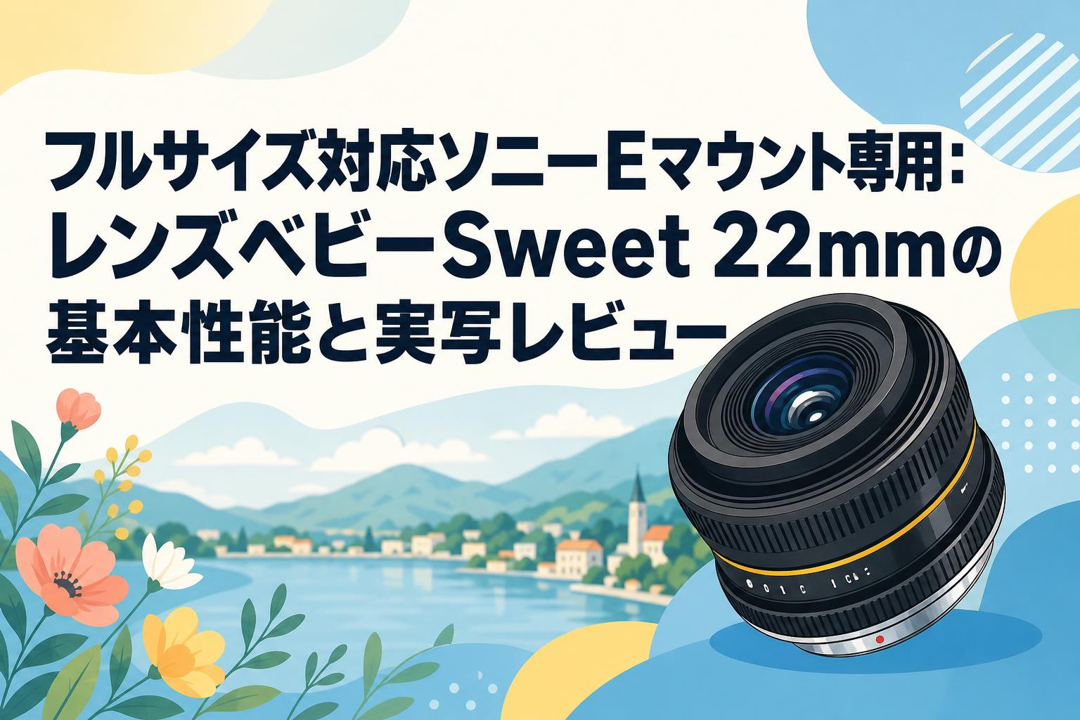 フルサイズ対応ソニーEマウント専用：レンズベビーSweet 22mmの基本性能と実写レビュー