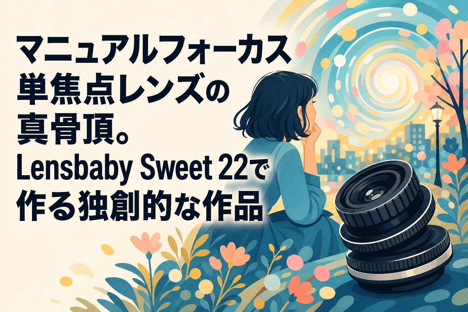 マニュアルフォーカス単焦点レンズの真骨頂。Lensbaby Sweet 22で作る独創的な作品