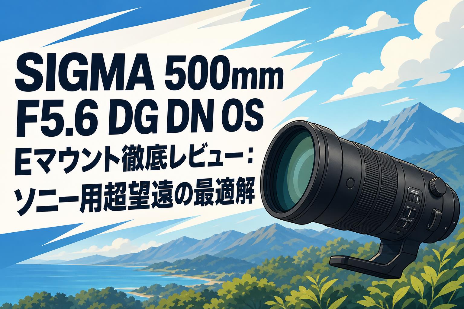 SIGMA 500mm F5.6 DG DN OS Eマウント徹底レビュー：ソニー用超望遠の最適解