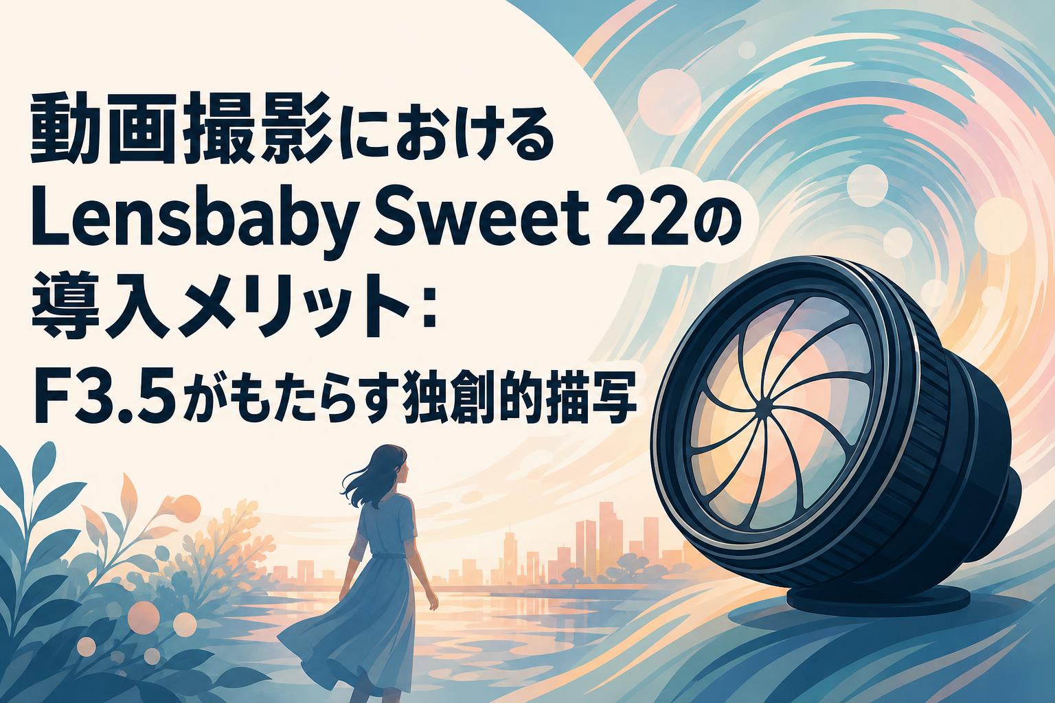 動画撮影におけるLensbaby Sweet 22の導入メリット：F3.5がもたらす独創的描写