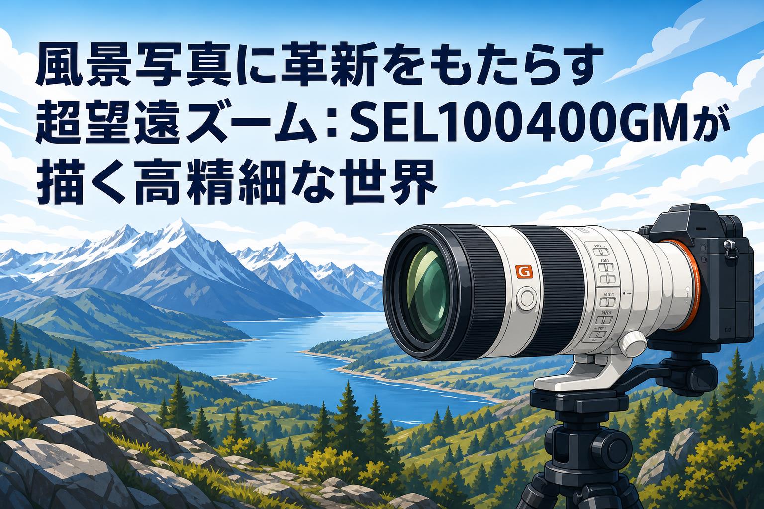 風景写真に革新をもたらす超望遠ズーム：SEL100400GMが描く高精細な世界