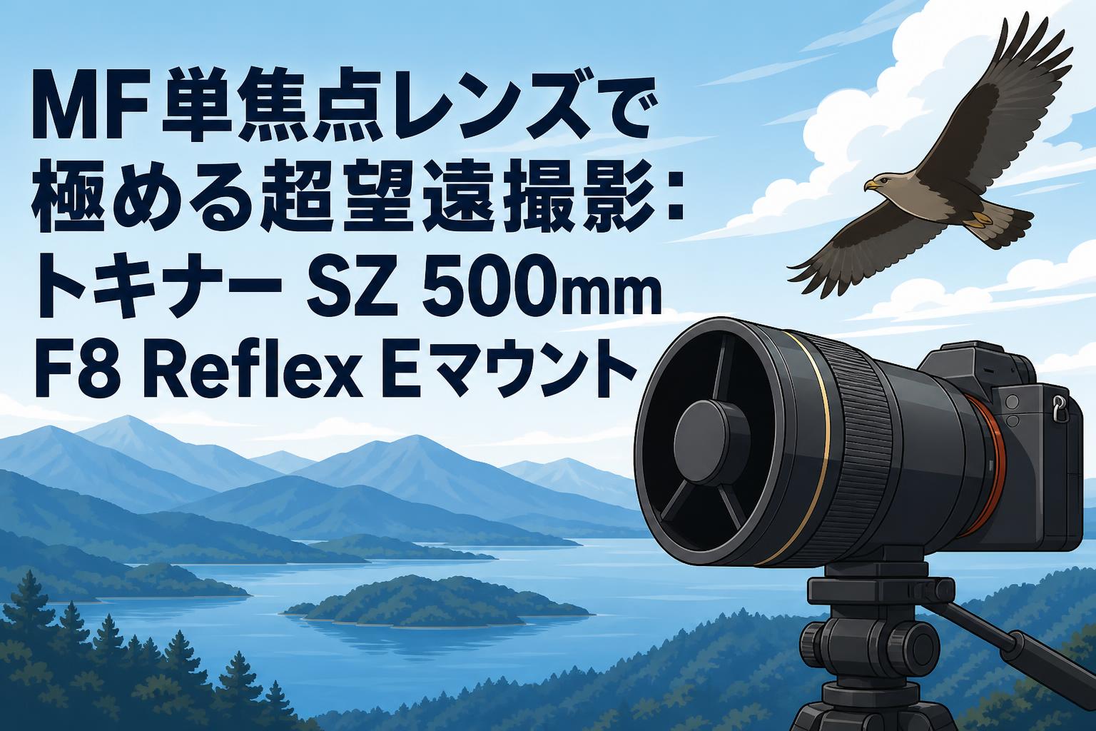 MF単焦点レンズで極める超望遠撮影：トキナー SZ 500mm F8 Reflex Eマウント