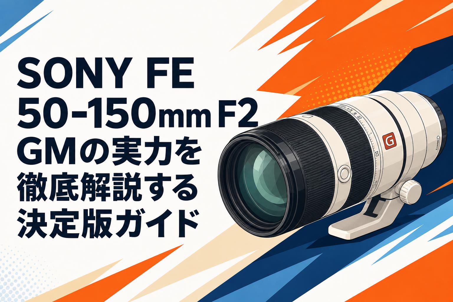 SONY FE 50-150mm F2 GMの実力を徹底解説する決定版ガイド