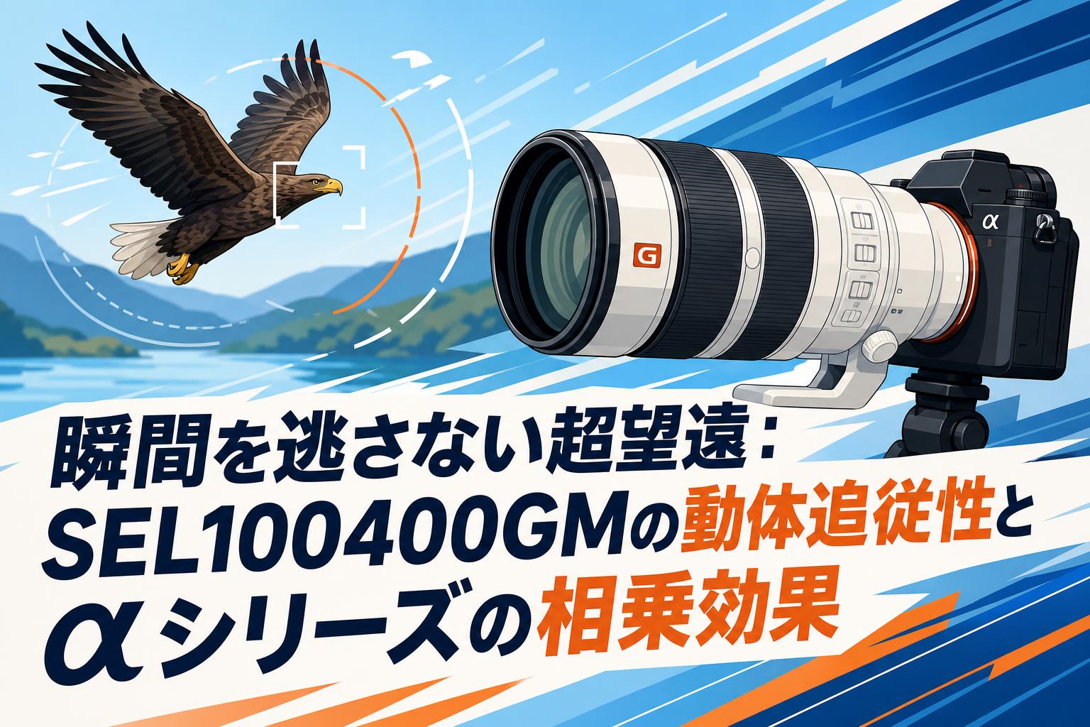 瞬間を逃さない超望遠：SEL100400GMの動体追従性とαシリーズの相乗効果