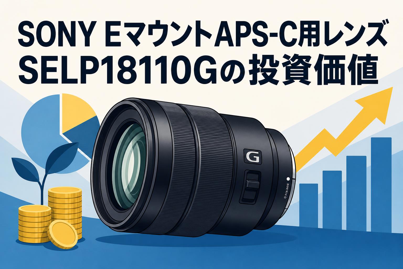 SONY EマウントAPS-C用レンズSELP18110Gの投資価値