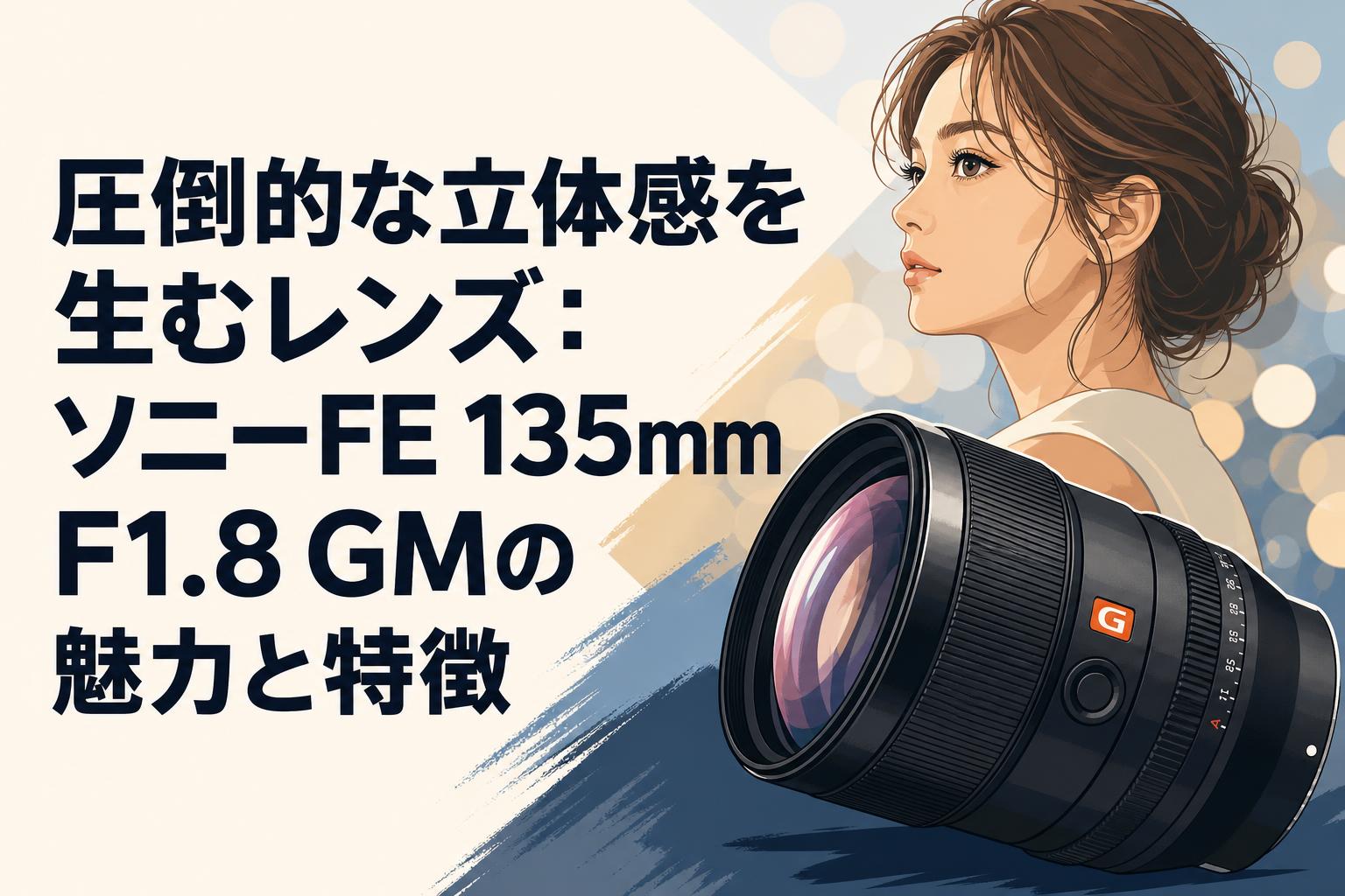 圧倒的な立体感を生むレンズ：ソニーFE 135mm F1.8 GMの魅力と特徴