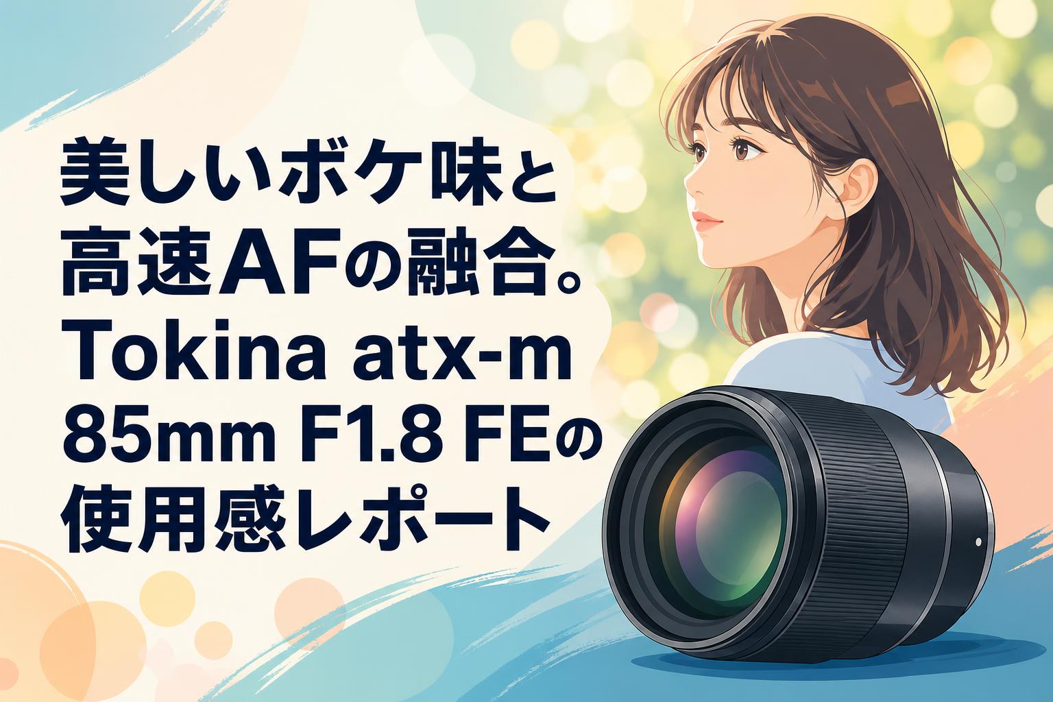 美しいボケ味と高速AFの融合。Tokina atx-m 85mm F1.8 FEの使用感レポート