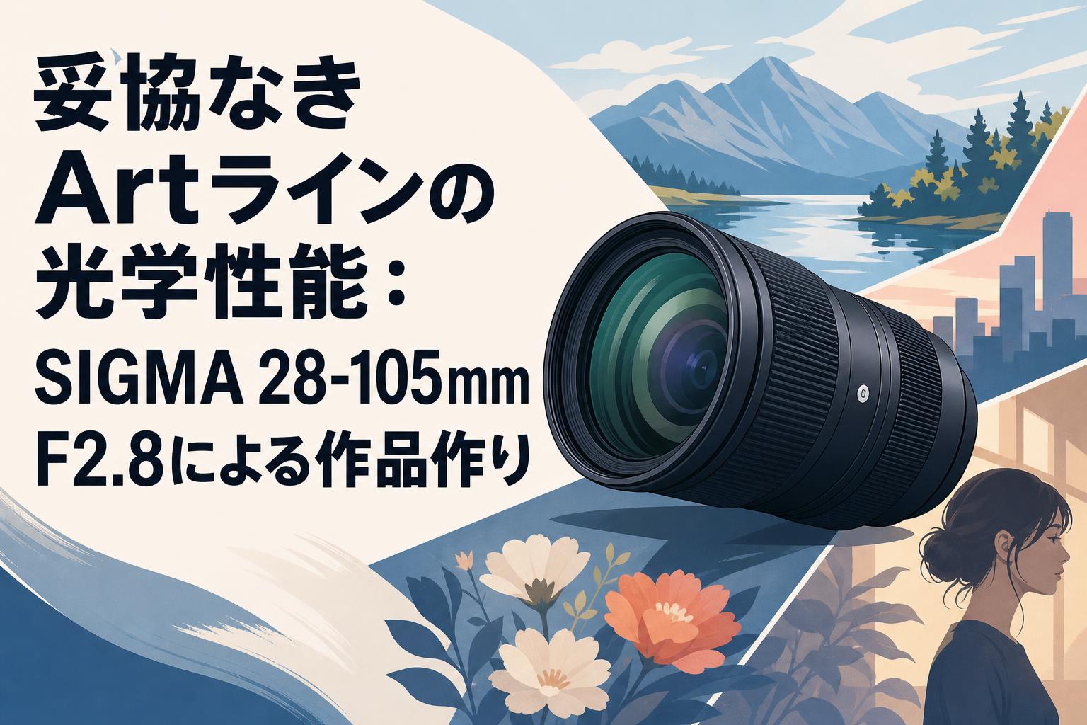 妥協なきArtラインの光学性能：SIGMA 28-105mm F2.8による作品作り