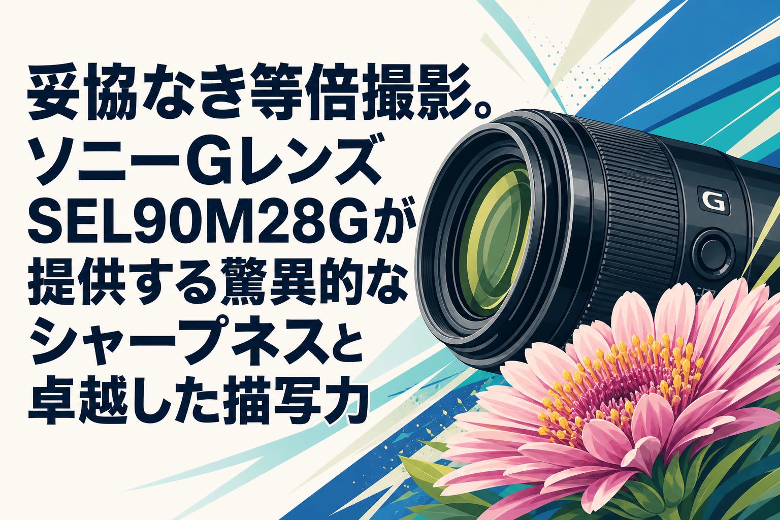 妥協なき等倍撮影。ソニーGレンズSEL90M28Gが提供する驚異的なシャープネスと卓越した描写力
