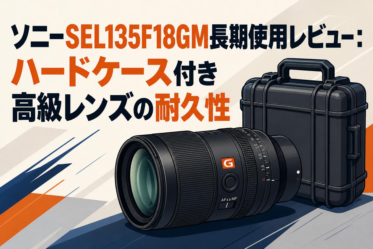 ソニーSEL135F18GM長期使用レビュー：ハードケース付き高級レンズの耐久性