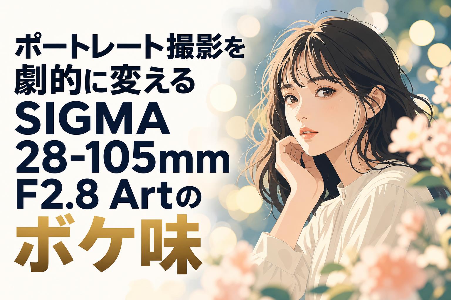 ポートレート撮影を劇的に変えるSIGMA 28-105mm F2.8 Artのボケ味