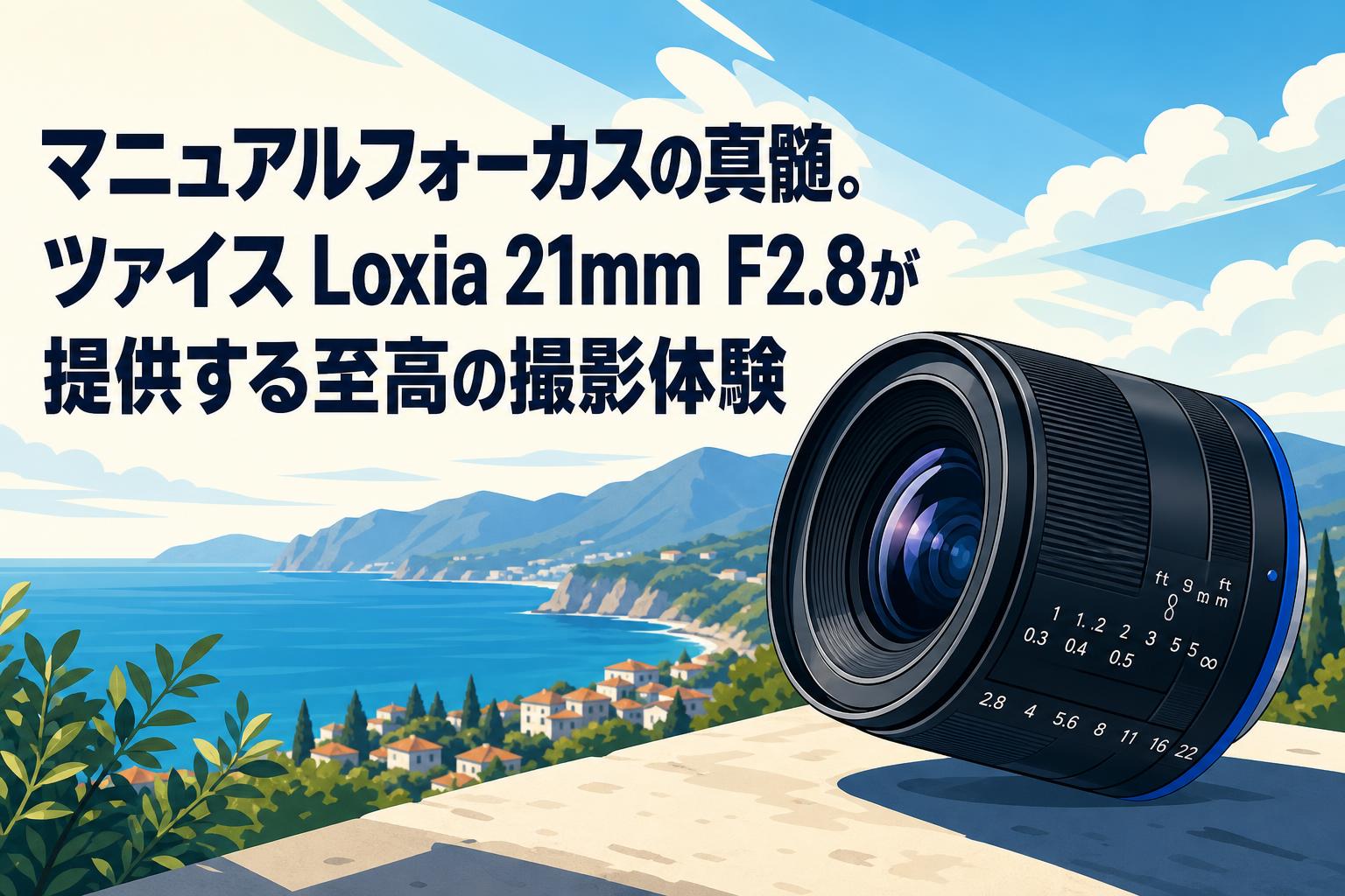 マニュアルフォーカスの真髄。ツァイス Loxia 21mm F2.8が提供する至高の撮影体験