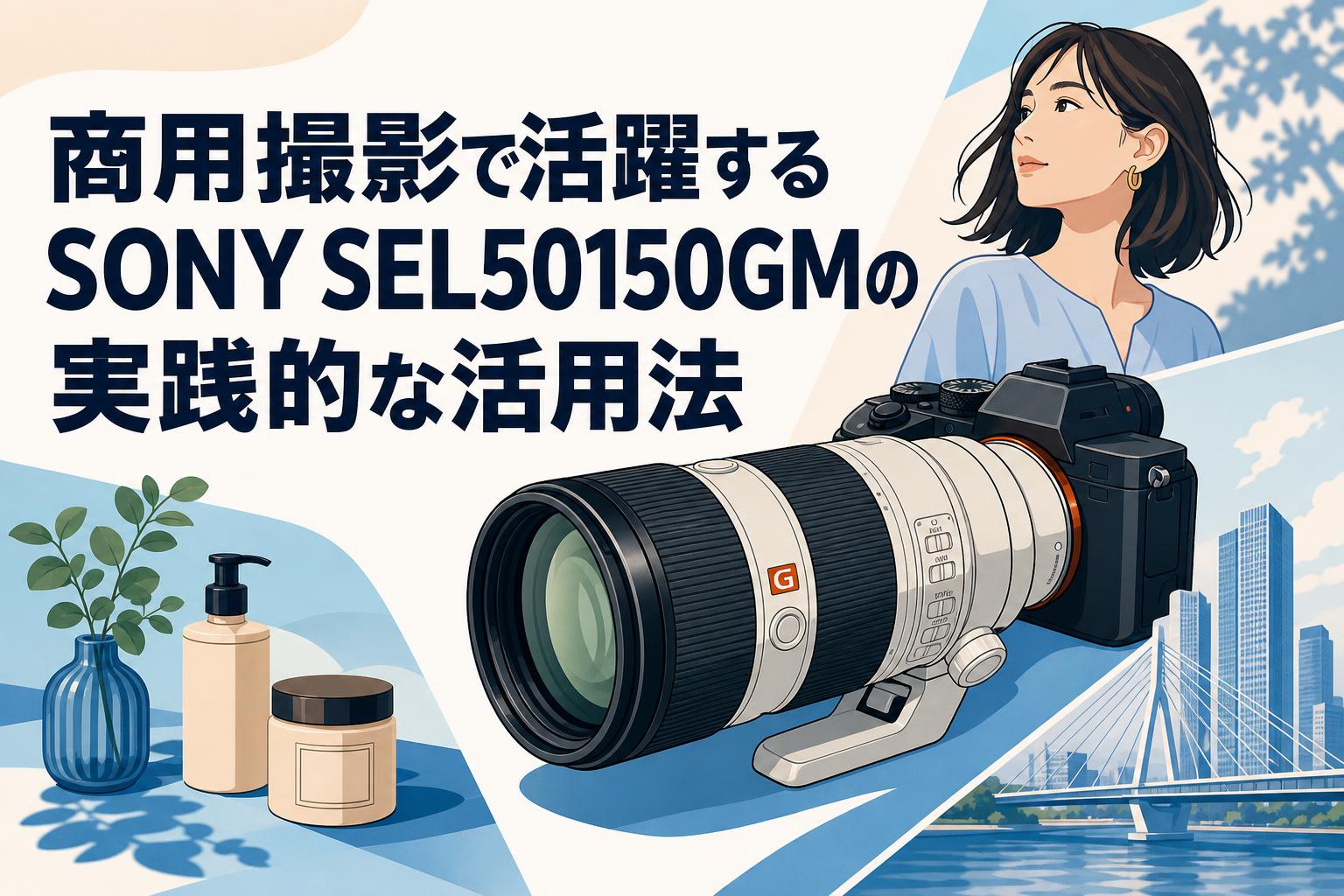 商用撮影で活躍するSONY SEL50150GMの実践的な活用法