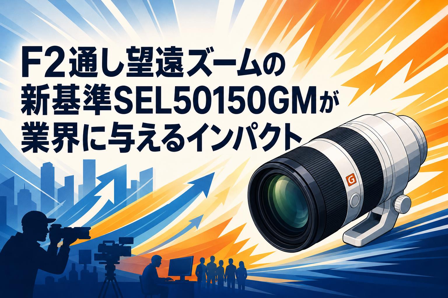 F2通し望遠ズームの新基準SEL50150GMが業界に与えるインパクト