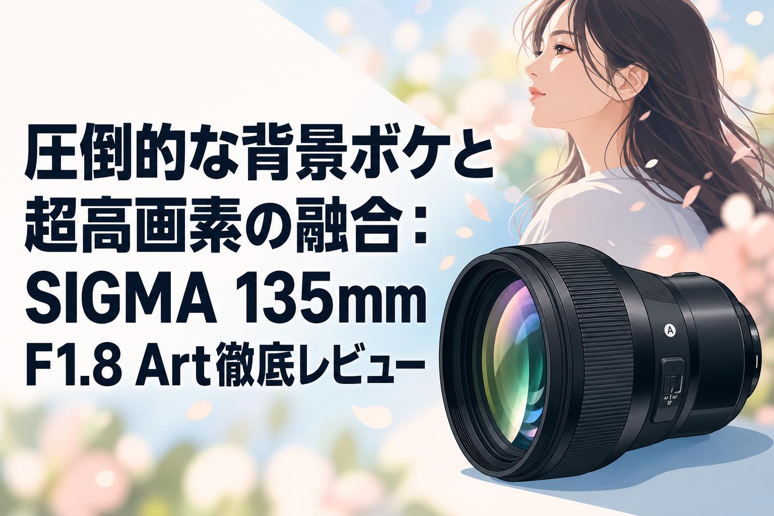 圧倒的な背景ボケと超高画素の融合：SIGMA 135mm F1.8 Art徹底レビュー