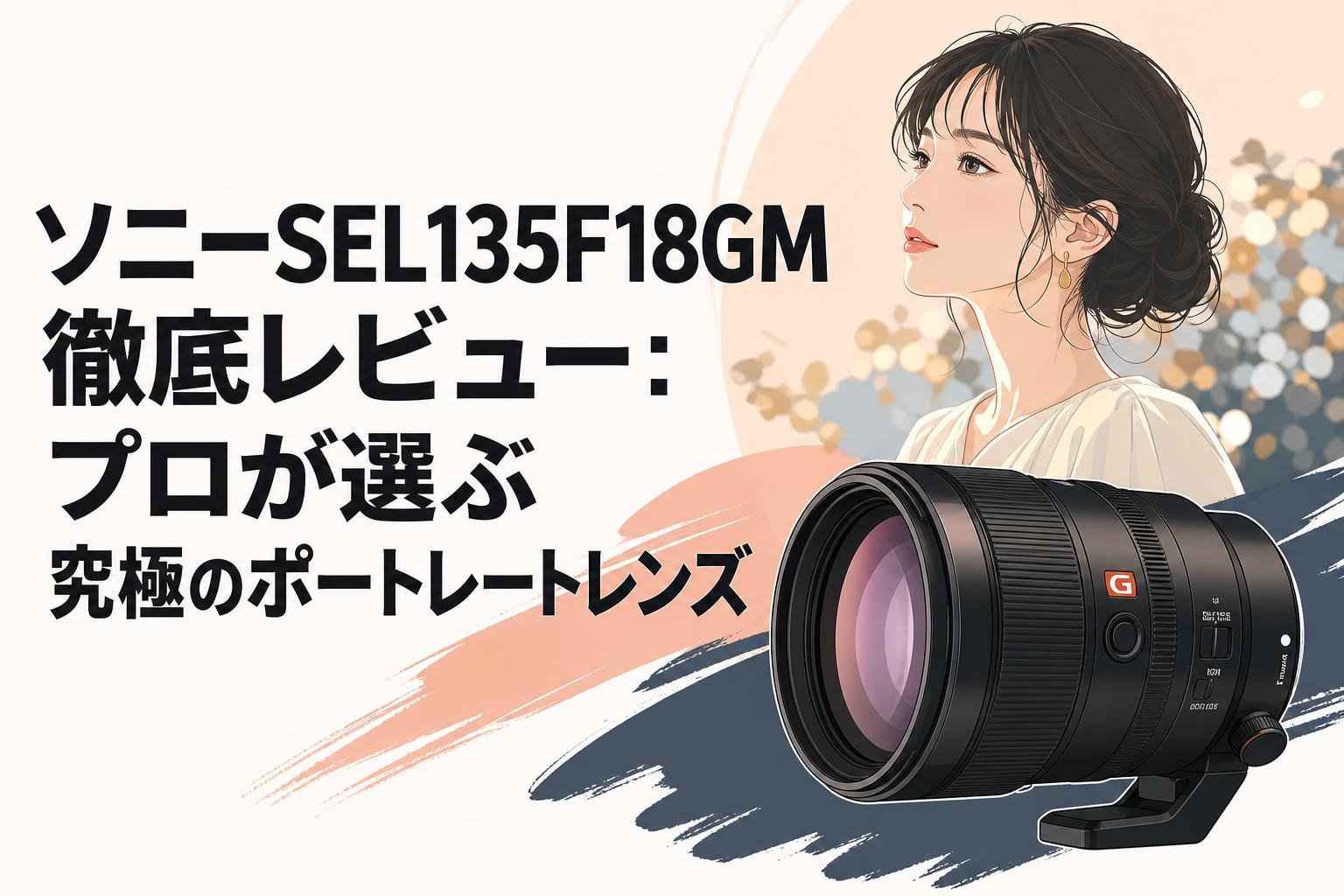 ソニーSEL135F18GM徹底レビュー：プロが選ぶ究極のポートレートレンズ