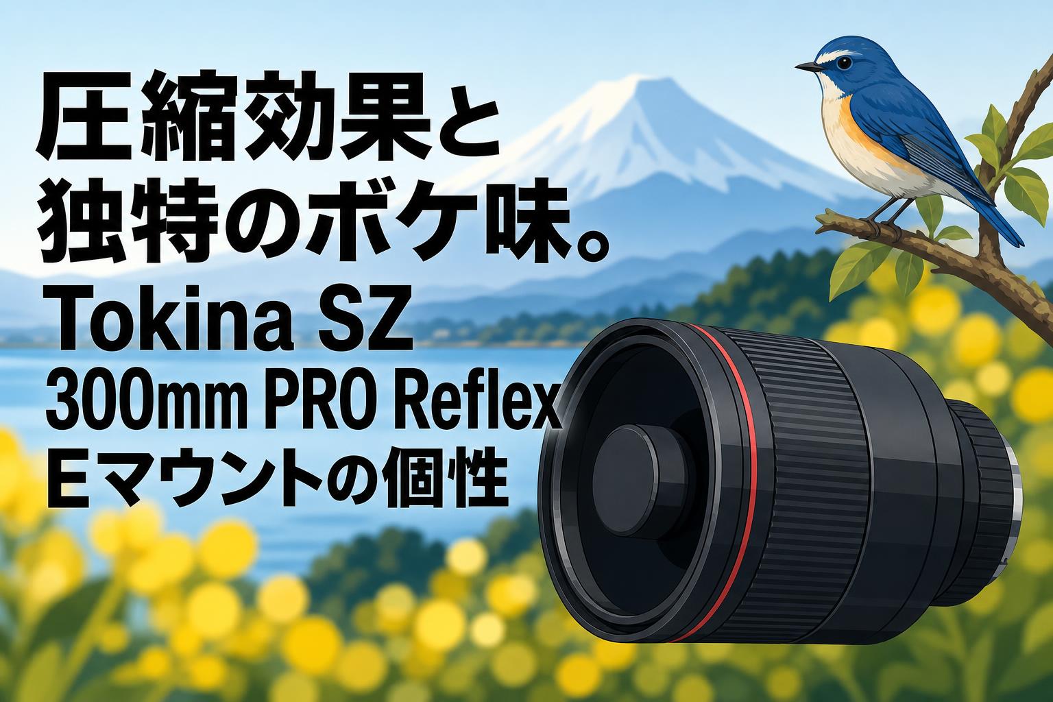 圧縮効果と独特のボケ味。Tokina SZ 300mm PRO Reflex Eマウントの個性