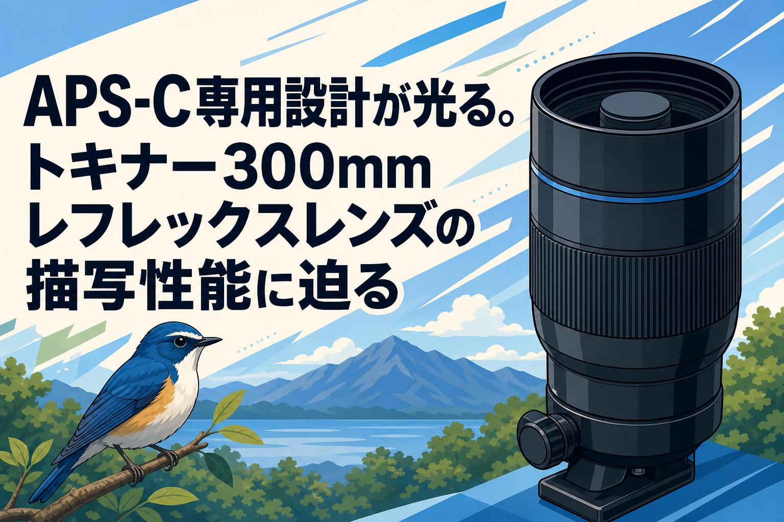 APS-C専用設計が光る。トキナー300mmレフレックスレンズの描写性能に迫る