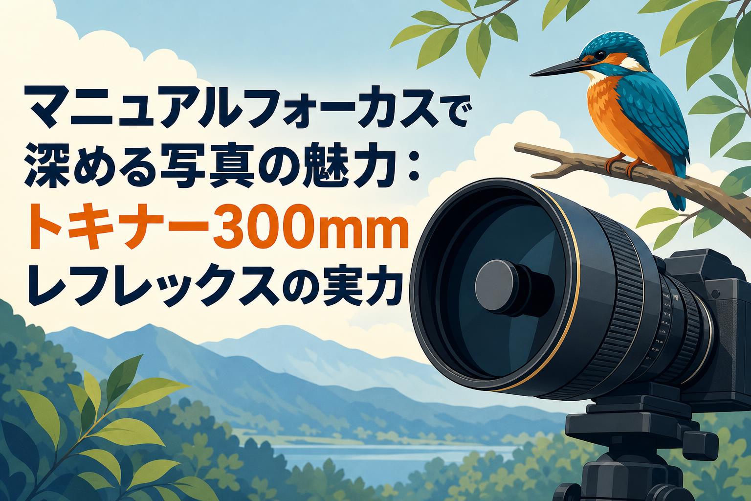 マニュアルフォーカスで深める写真の魅力：トキナー300mmレフレックスの実力