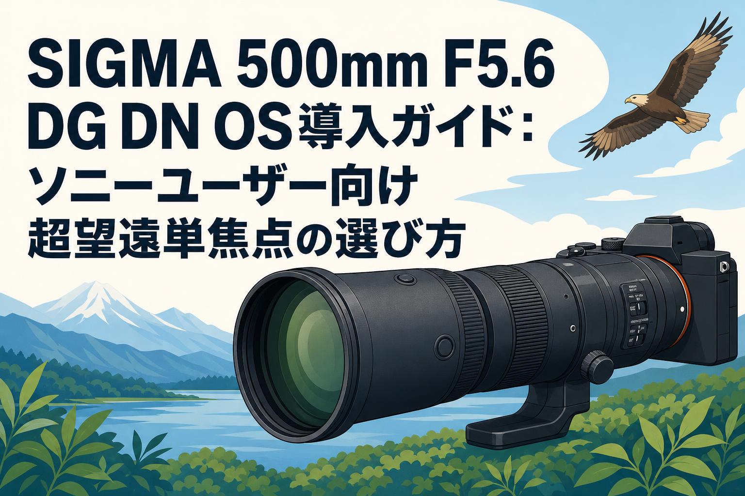 SIGMA 500mm F5.6 DG DN OS導入ガイド：ソニーユーザー向け超望遠単焦点の選び方