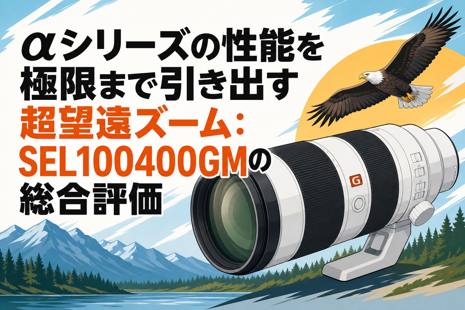 αシリーズの性能を極限まで引き出す超望遠ズーム：SEL100400GMの総合評価