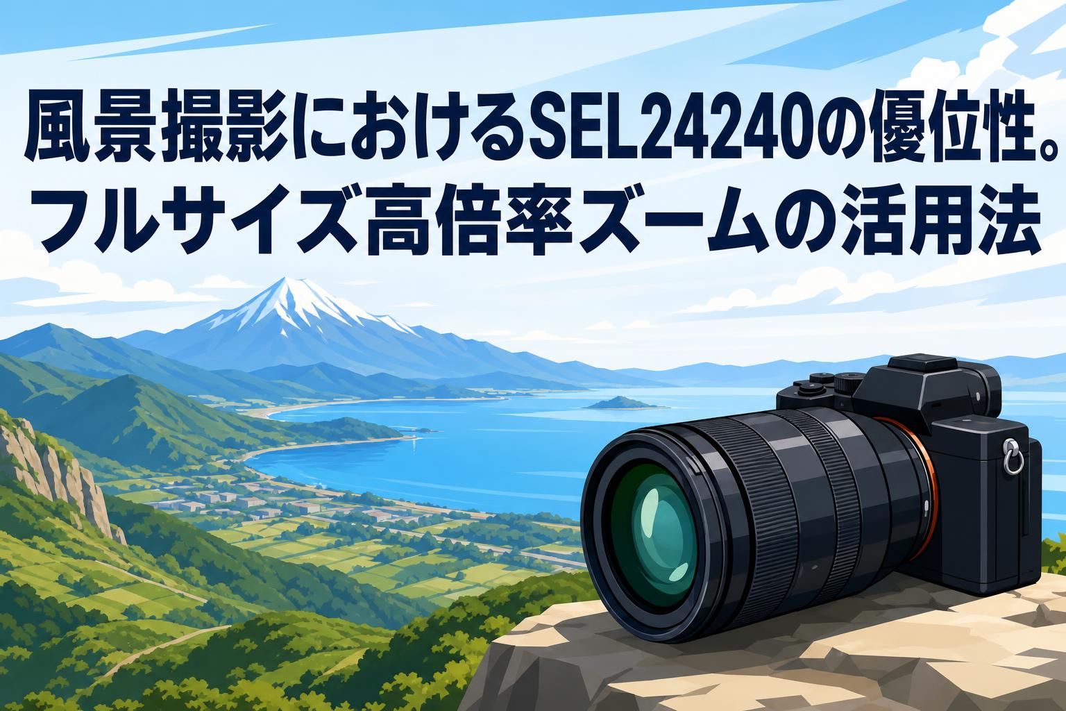 風景撮影におけるSEL24240の優位性。フルサイズ高倍率ズームの活用法