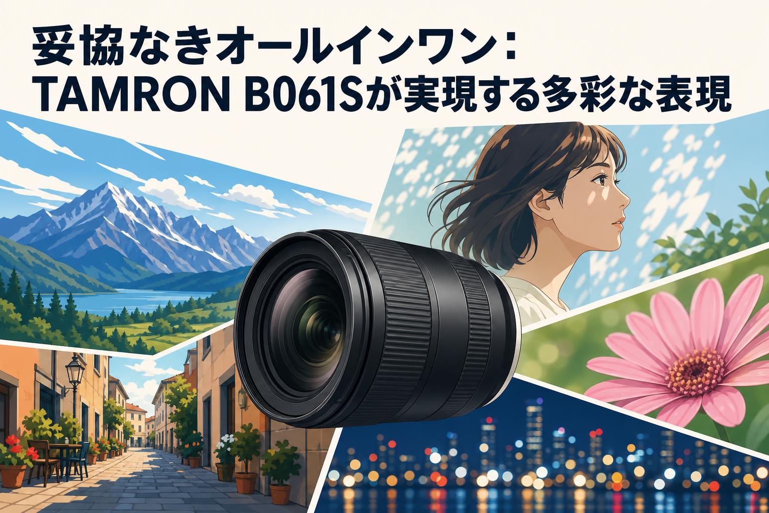 妥協なきオールインワン：TAMRON B061Sが実現する多彩な表現
