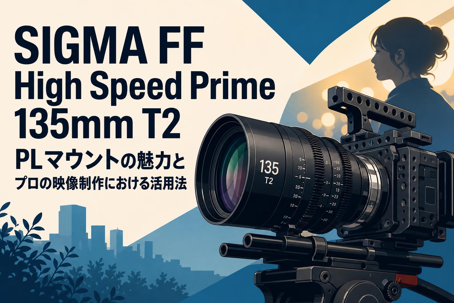 SIGMA FF High Speed Prime 135mm T2 PLマウントの魅力とプロの映像制作における活用法