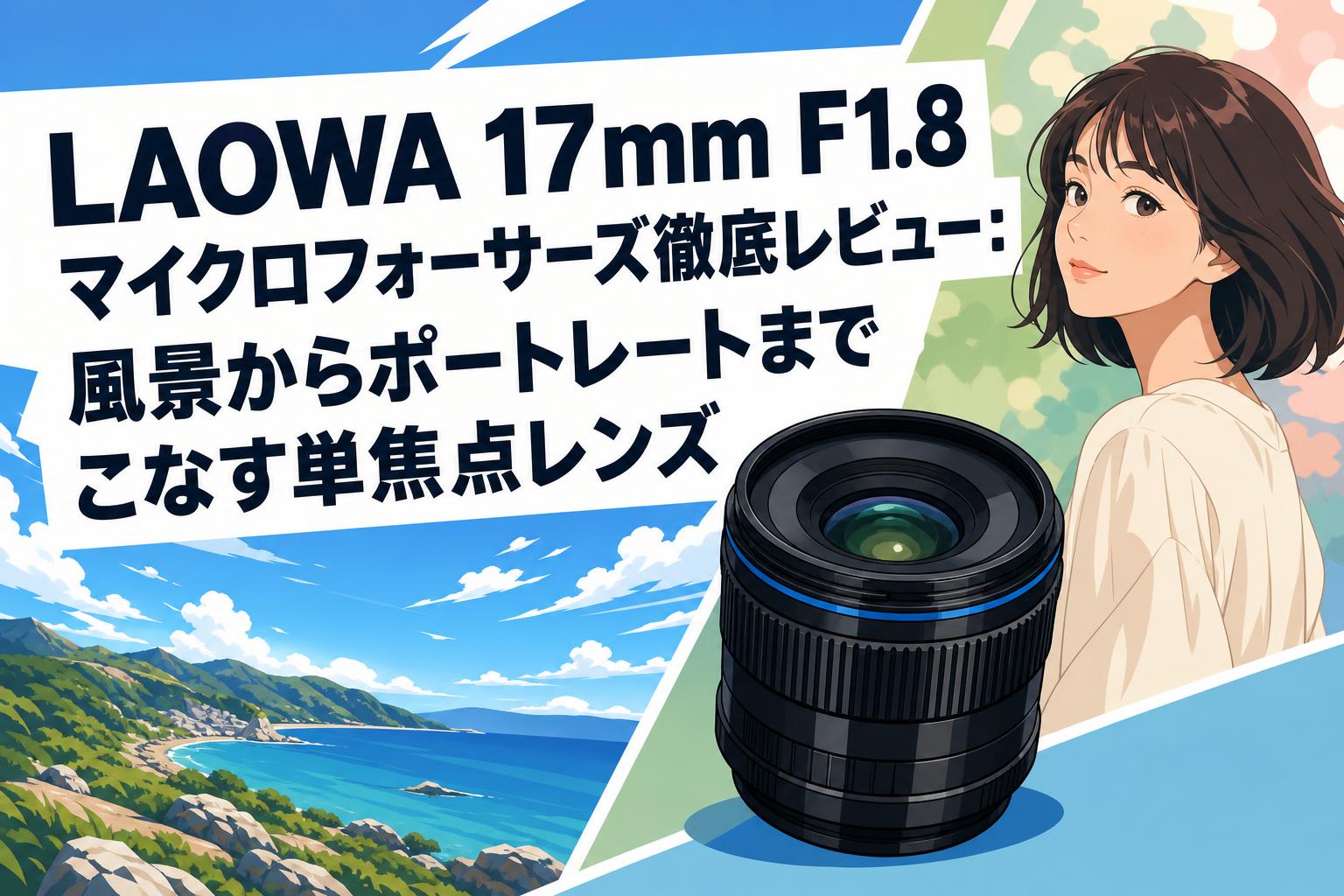 LAOWA 17mm F1.8 マイクロフォーサーズ徹底レビュー：風景からポートレートまでこなす単焦点レンズ