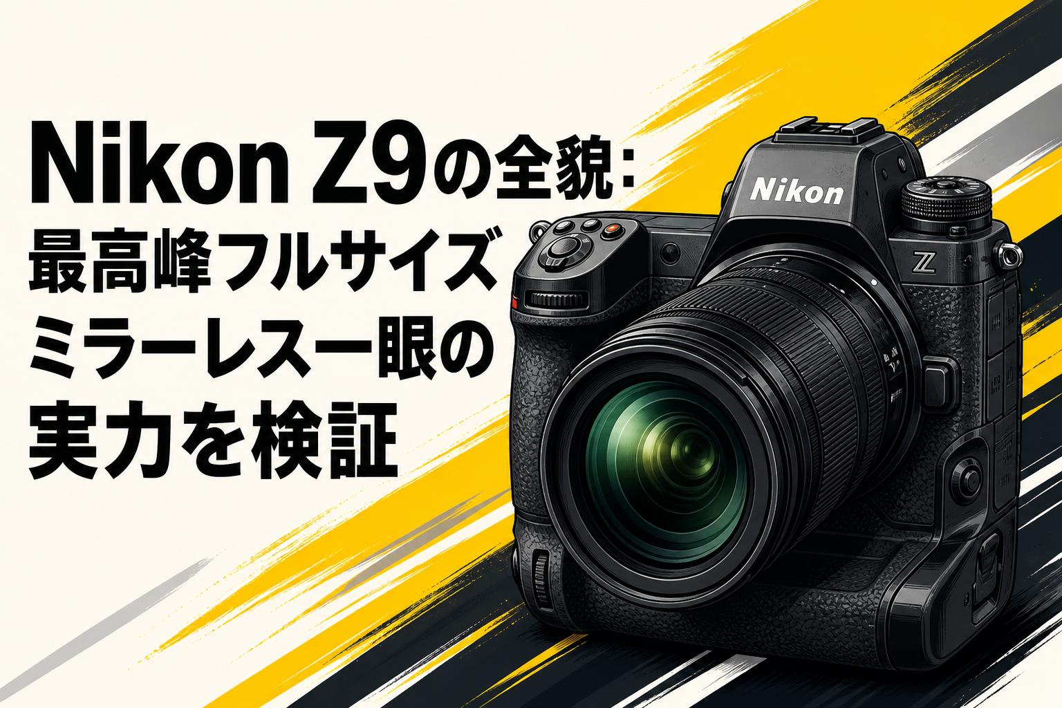 Nikon Z9の全貌：最高峰フルサイズミラーレス一眼の実力を検証