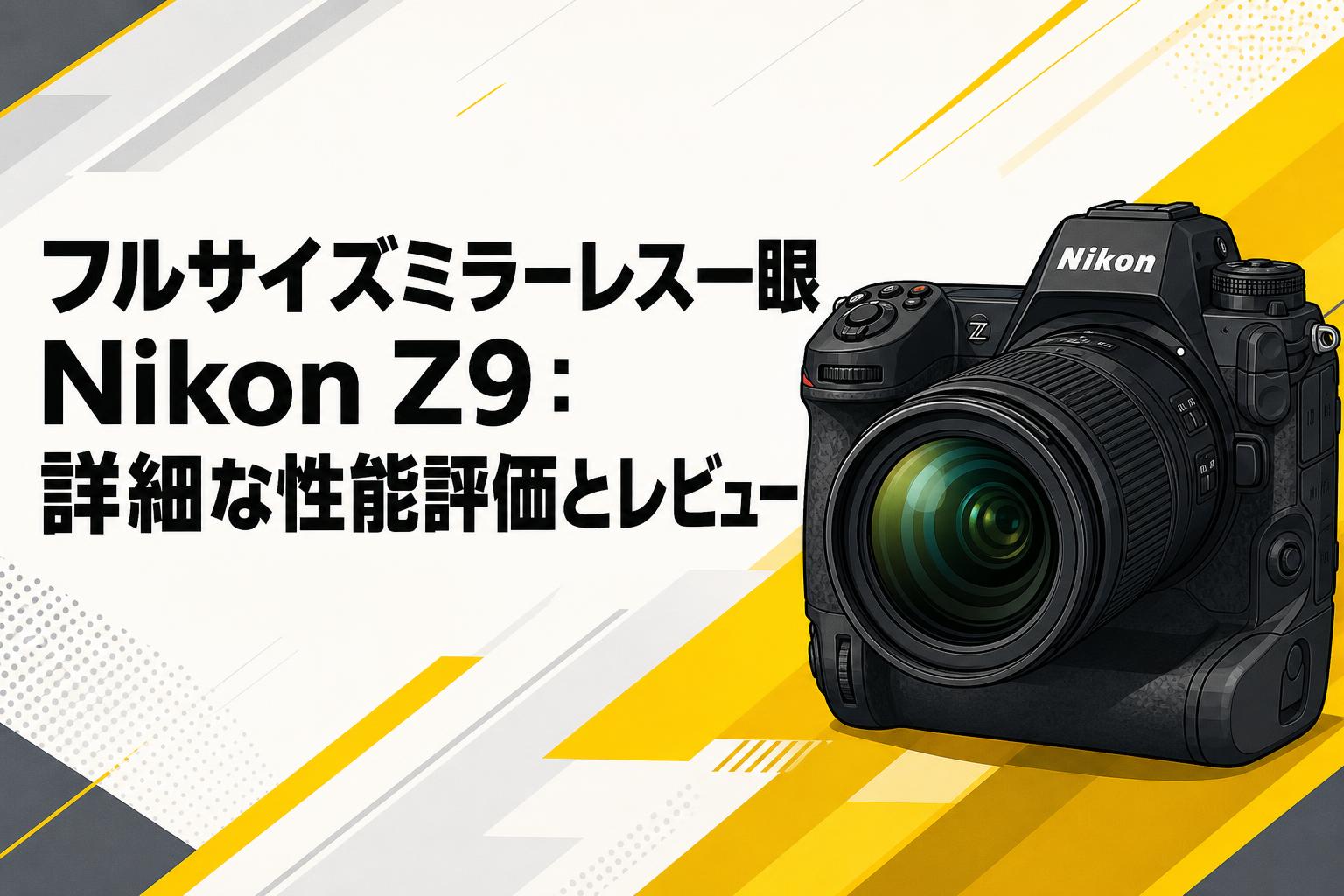 フルサイズミラーレス一眼Nikon Z9：詳細な性能評価とレビュー