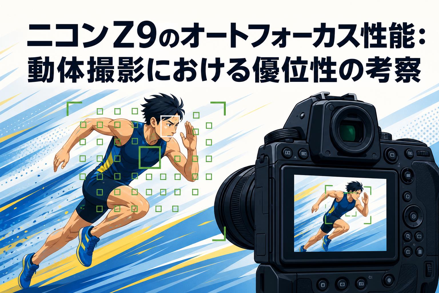 ニコンZ9のオートフォーカス性能：動体撮影における優位性の考察