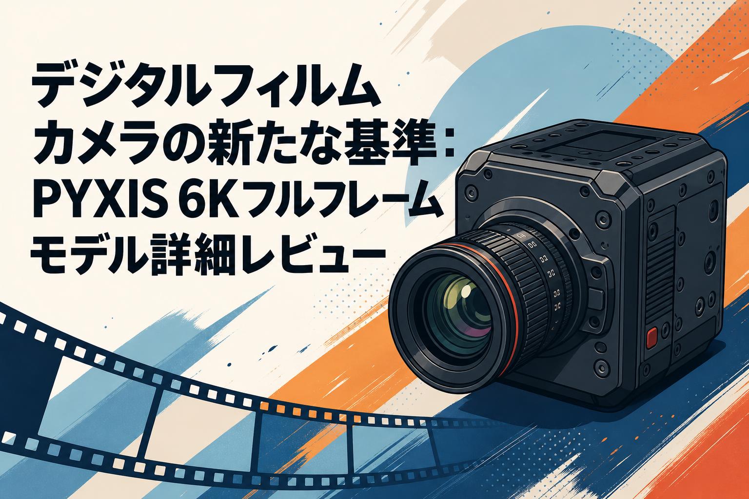 デジタルフィルムカメラの新たな基準：PYXIS 6Kフルフレームモデル詳細レビュー