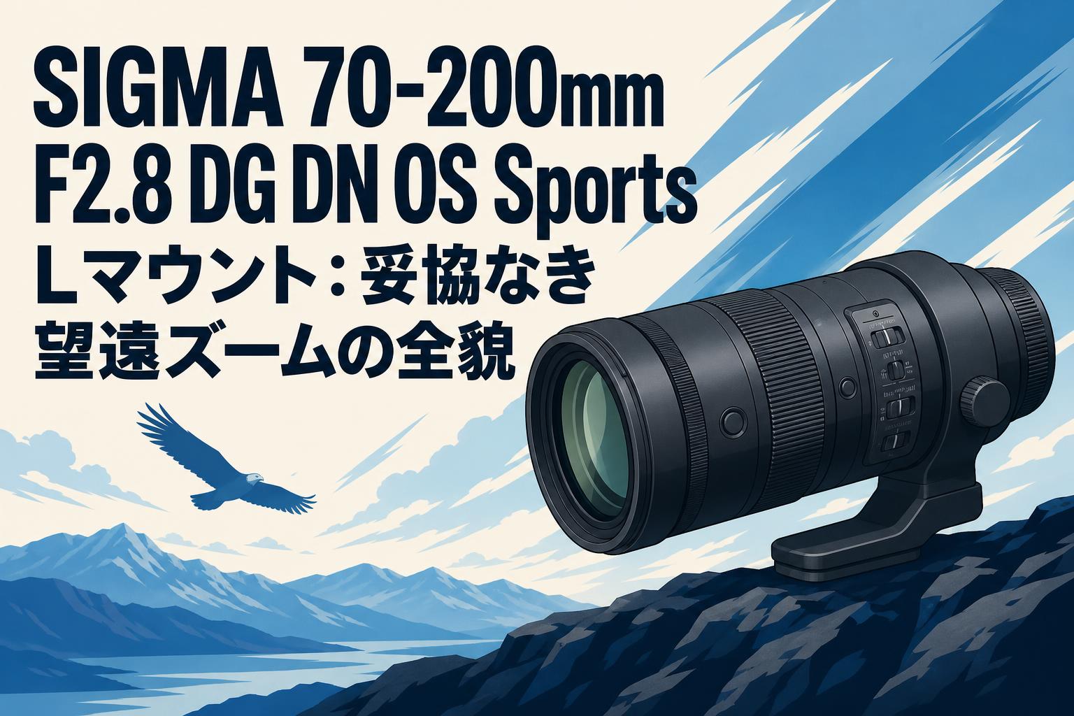 SIGMA 70-200mm F2.8 DG DN OS Sports Lマウント：妥協なき望遠ズームの全貌