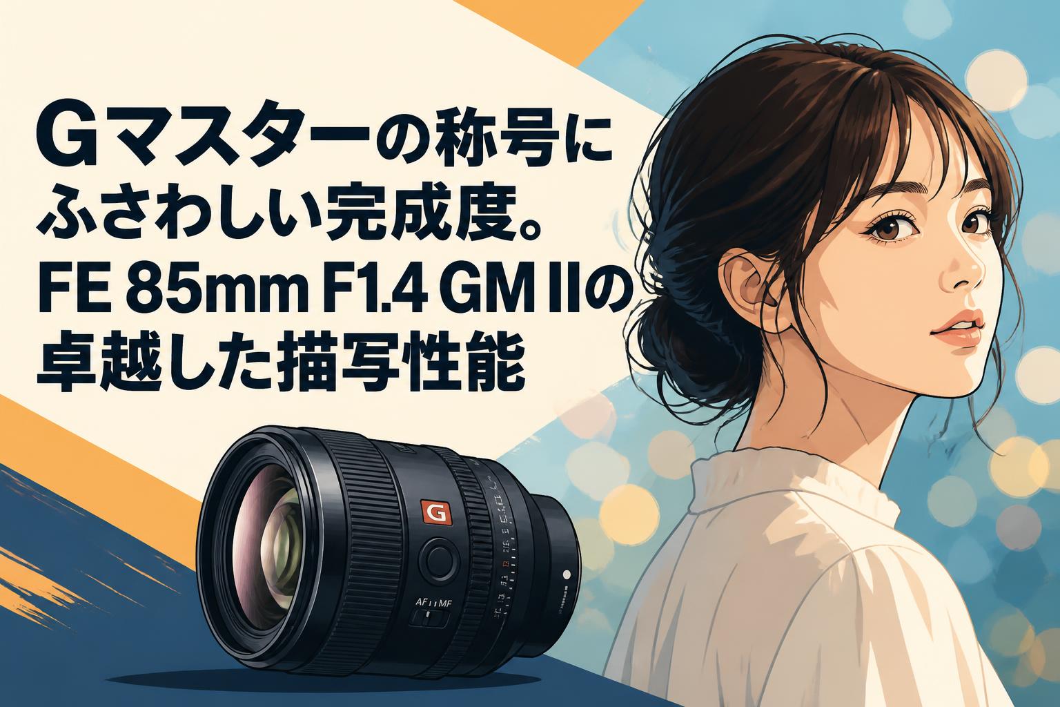 Gマスターの称号にふさわしい完成度。FE 85mm F1.4 GM IIの卓越した描写性能