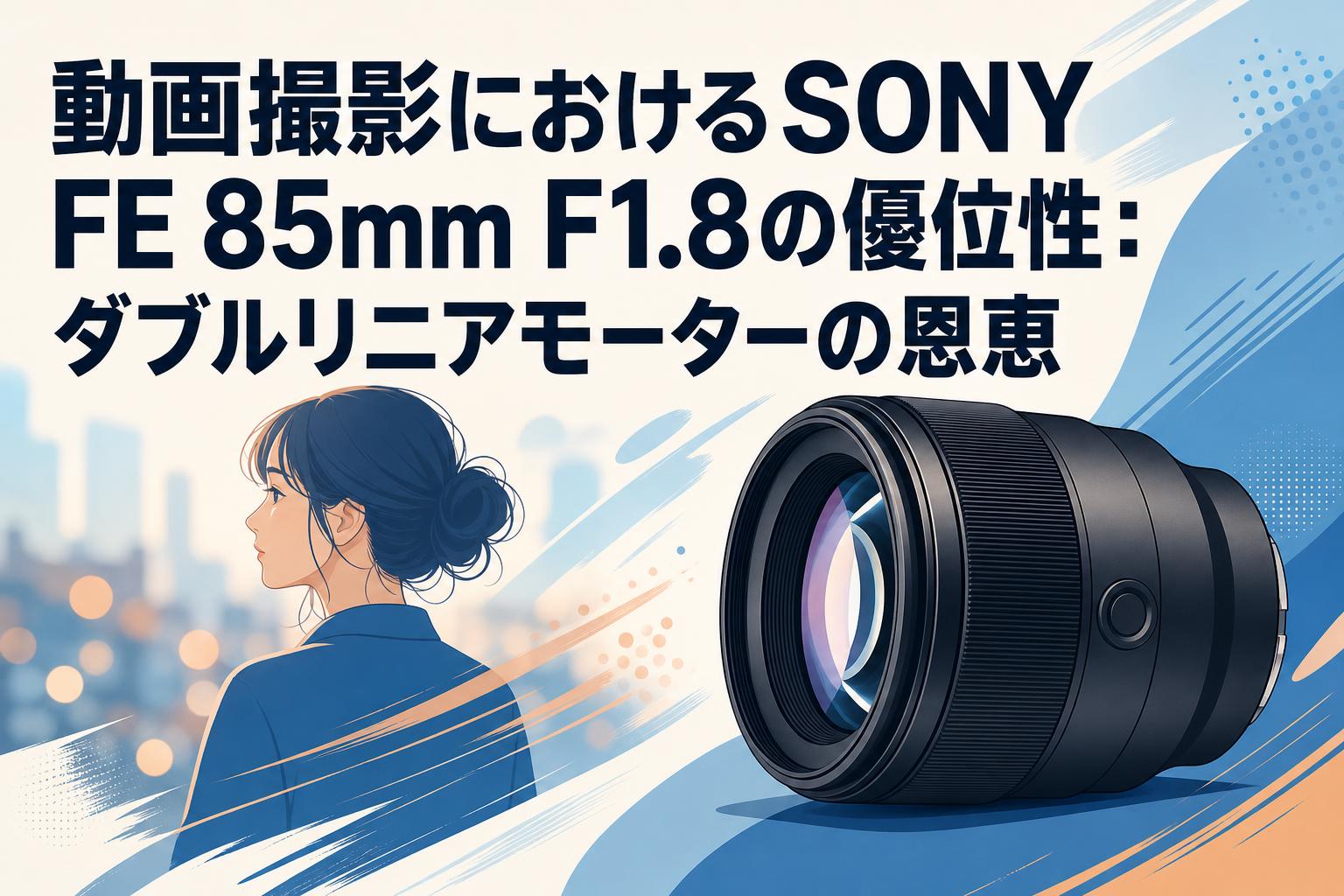動画撮影におけるSONY FE 85mm F1.8の優位性：ダブルリニアモーターの恩恵