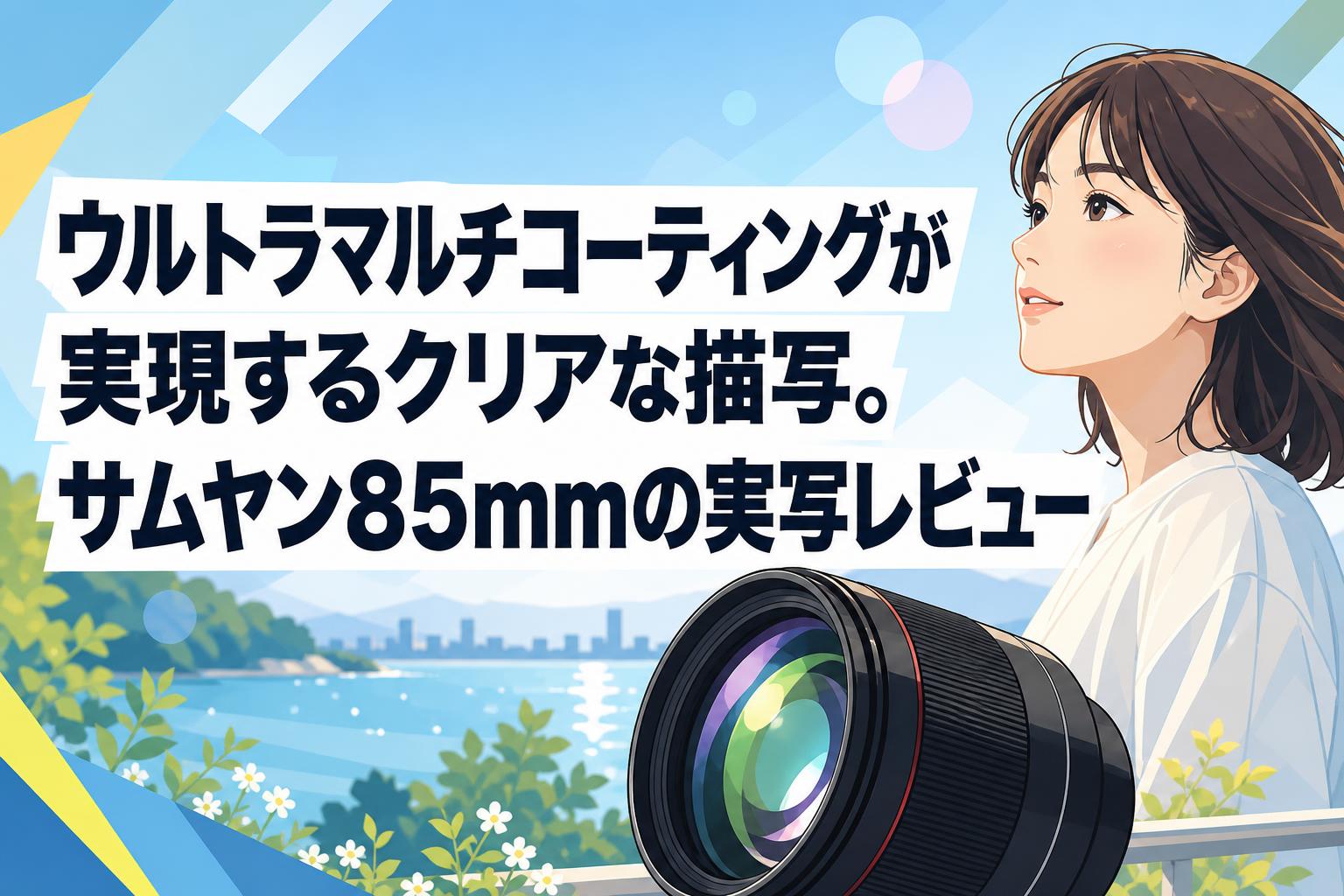 ウルトラマルチコーティングが実現するクリアな描写。サムヤン85mmの実写レビュー