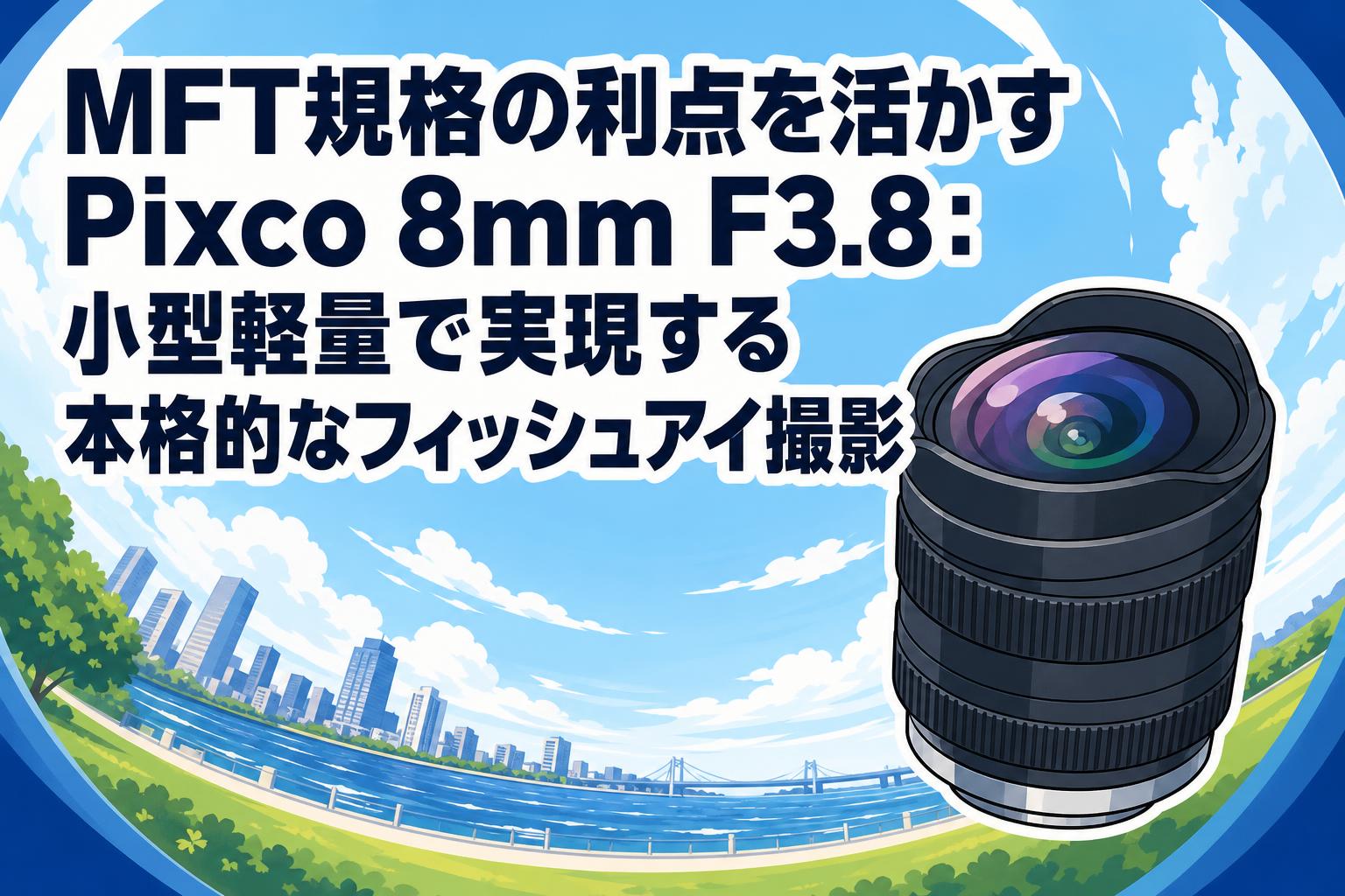 MFT規格の利点を活かすPixco 8mm F3.8：小型軽量で実現する本格的なフィッシュアイ撮影