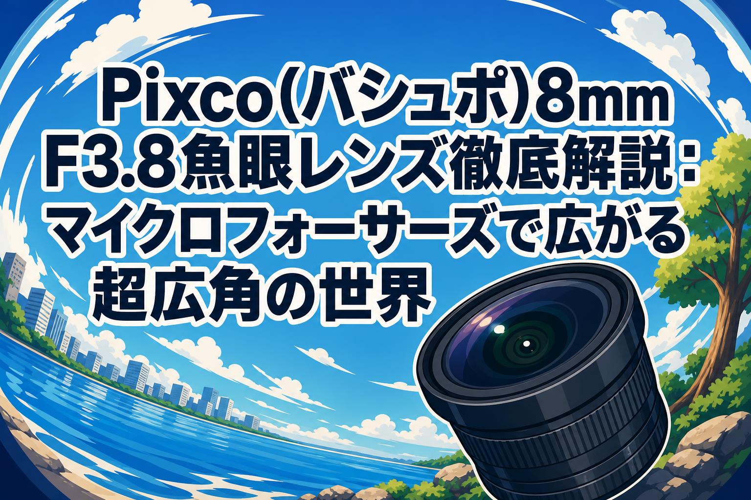 Pixco(バシュポ)8mm F3.8魚眼レンズ徹底解説：マイクロフォーサーズで広がる超広角の世界