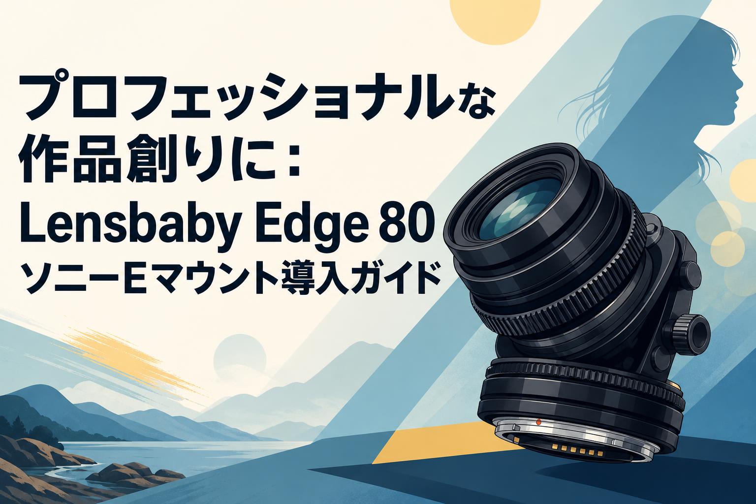 プロフェッショナルな作品創りに：Lensbaby Edge 80 ソニーEマウント導入ガイド
