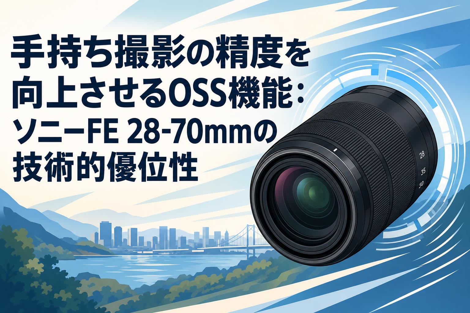 手持ち撮影の精度を向上させるOSS機能：ソニーFE 28-70mmの技術的優位性