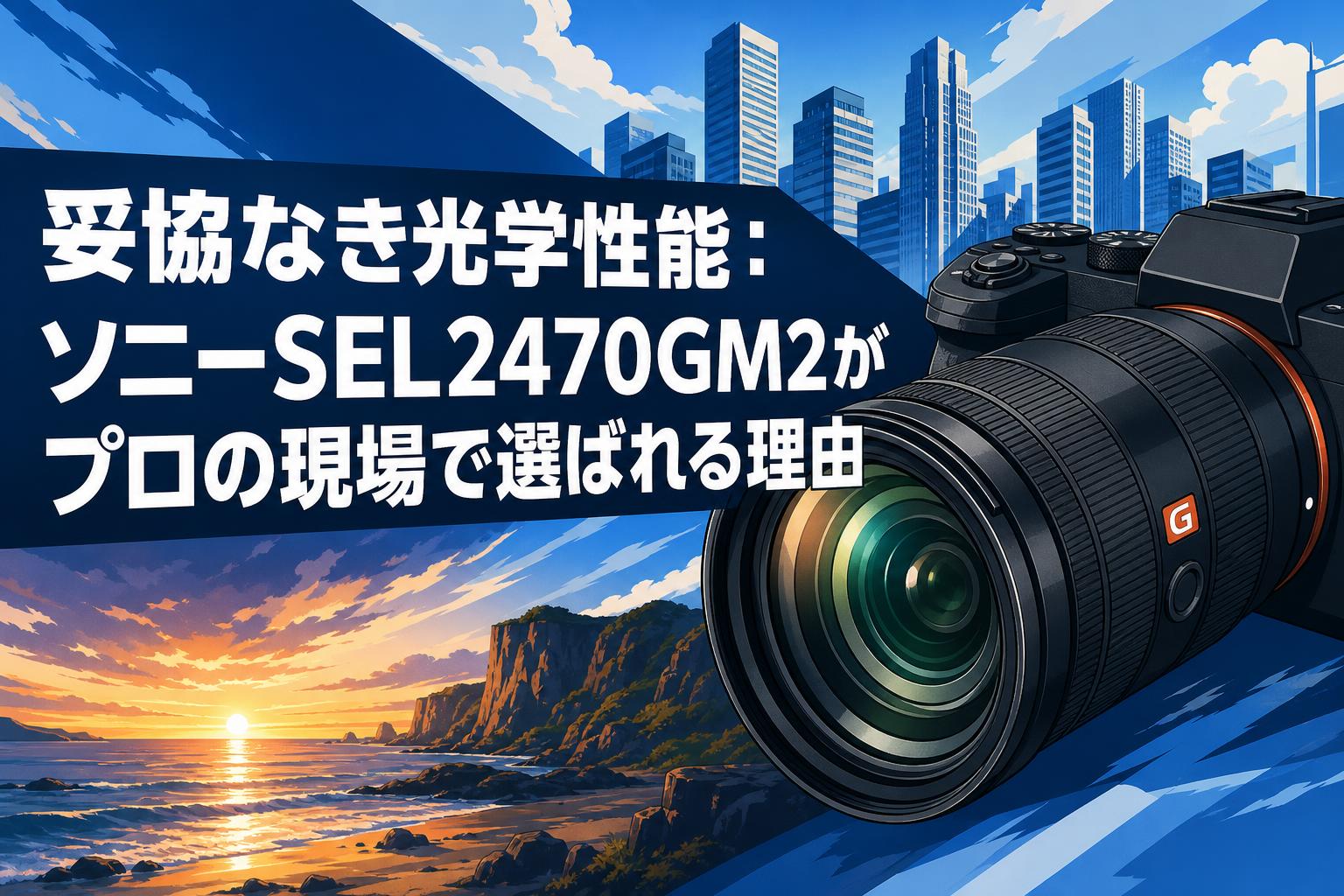妥協なき光学性能：ソニーSEL2470GM2がプロの現場で選ばれる理由