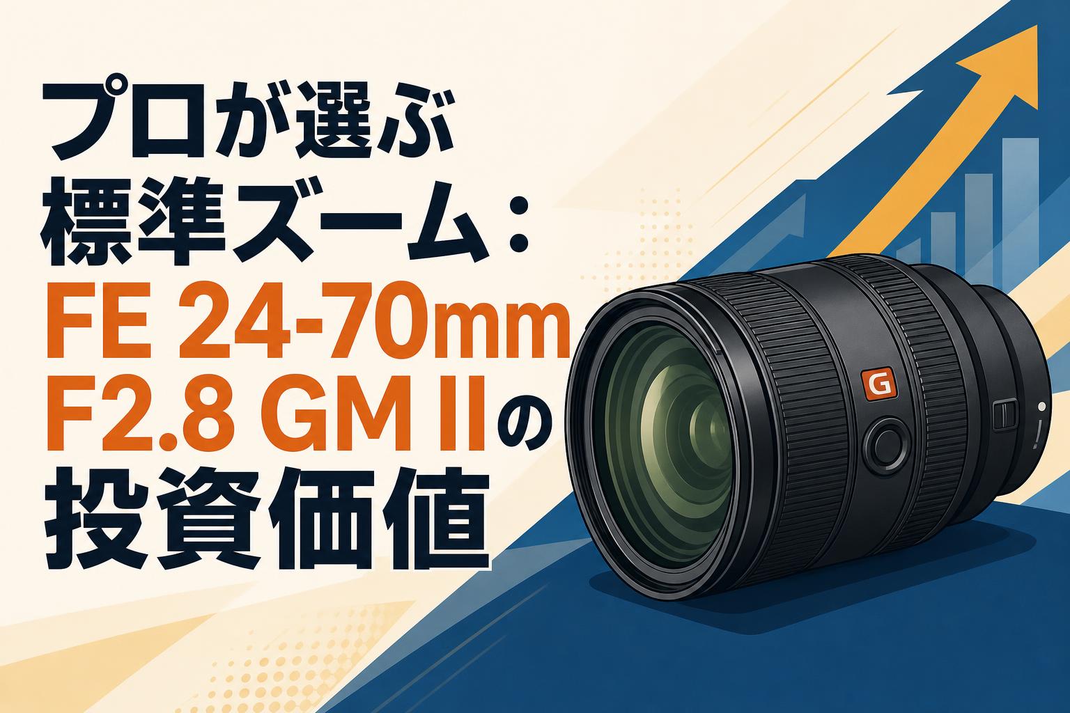 プロが選ぶ標準ズーム：FE 24-70mm F2.8 GM IIの投資価値