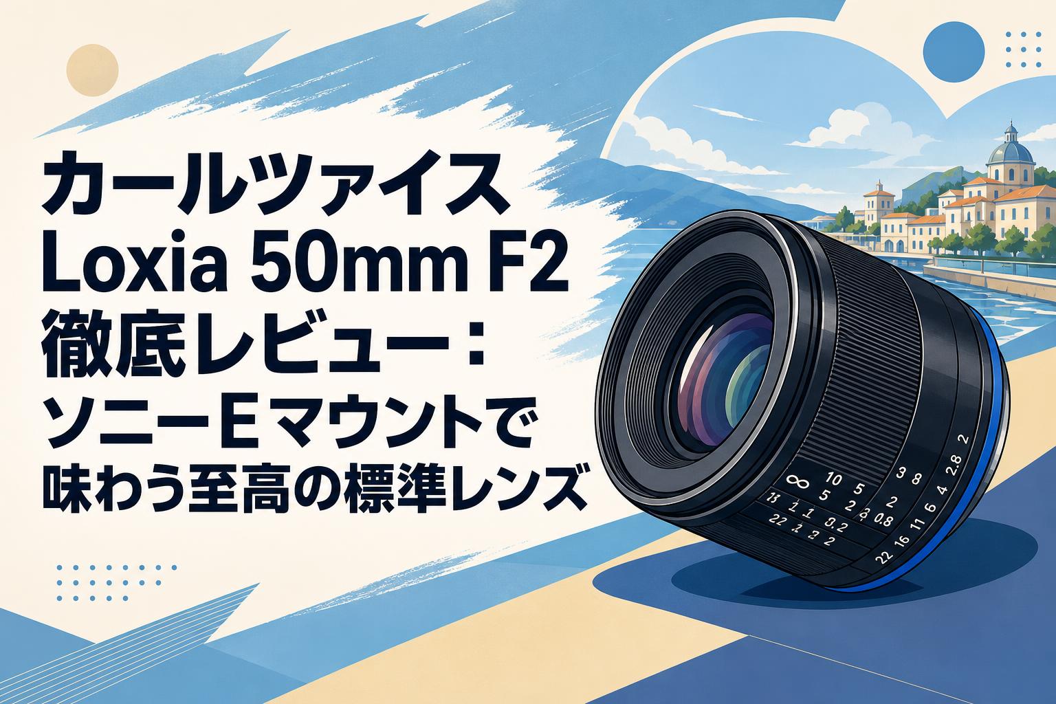 カールツァイス Loxia 50mm F2 徹底レビュー：ソニーEマウントで味わう至高の標準レンズ