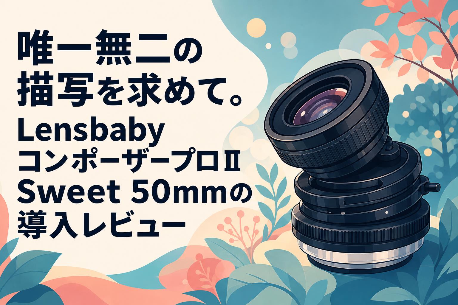 唯一無二の描写を求めて。Lensbaby コンポーザープロⅡ Sweet 50mmの導入レビュー