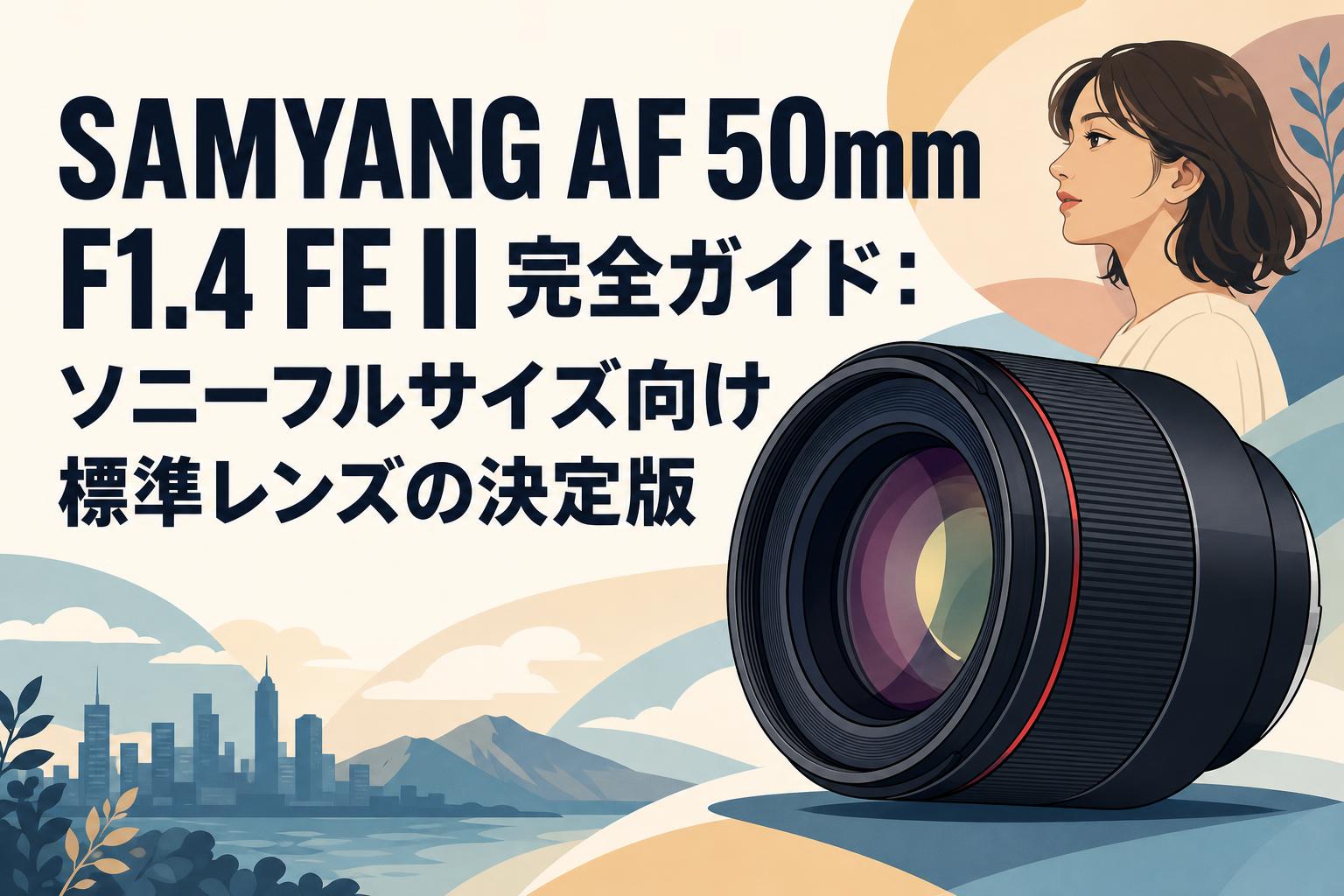 SAMYANG AF 50mm F1.4 FE II 完全ガイド：ソニーフルサイズ向け標準レンズの決定版