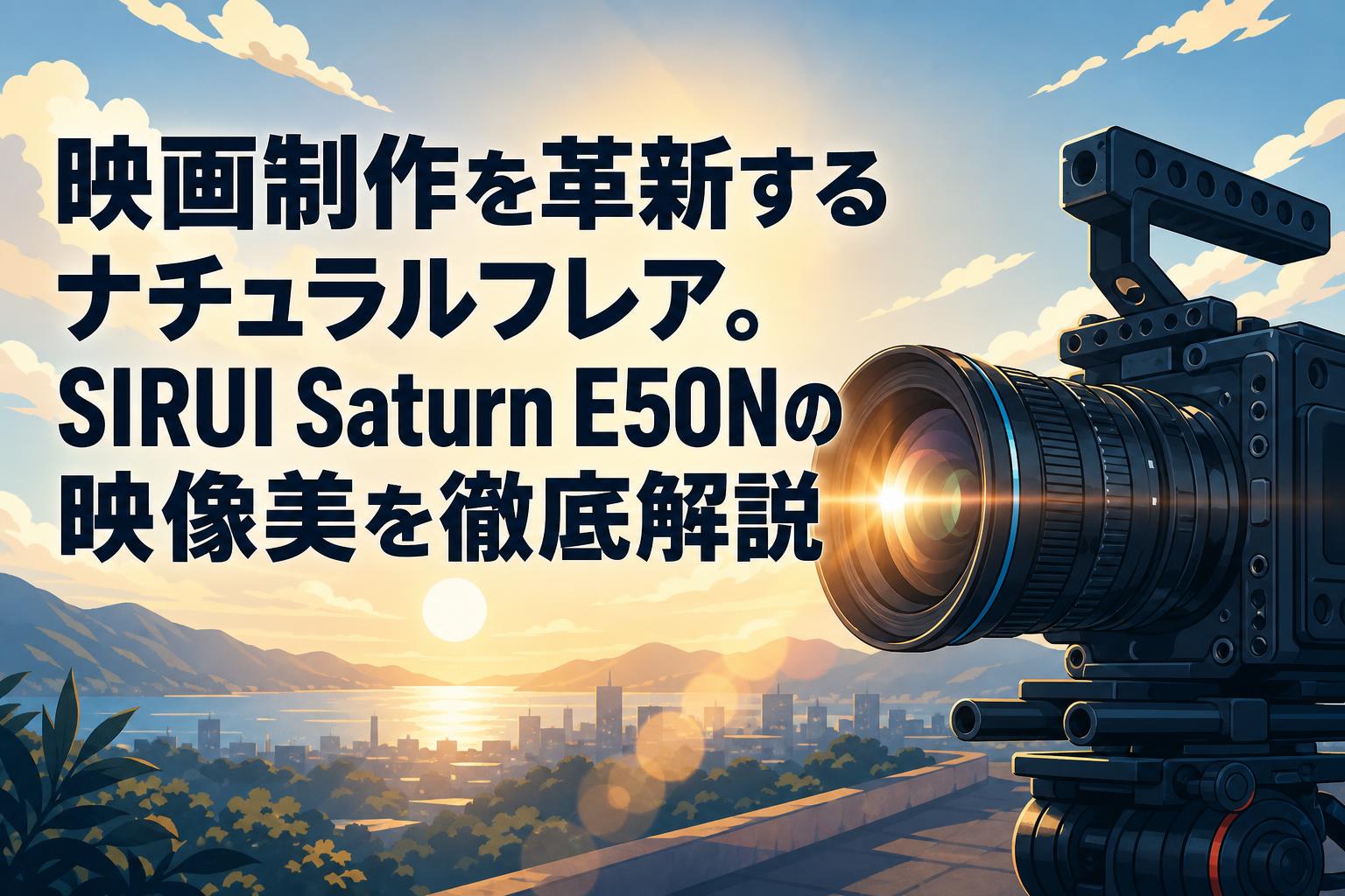 映画制作を革新するナチュラルフレア。SIRUI Saturn E50Nの映像美を徹底解説