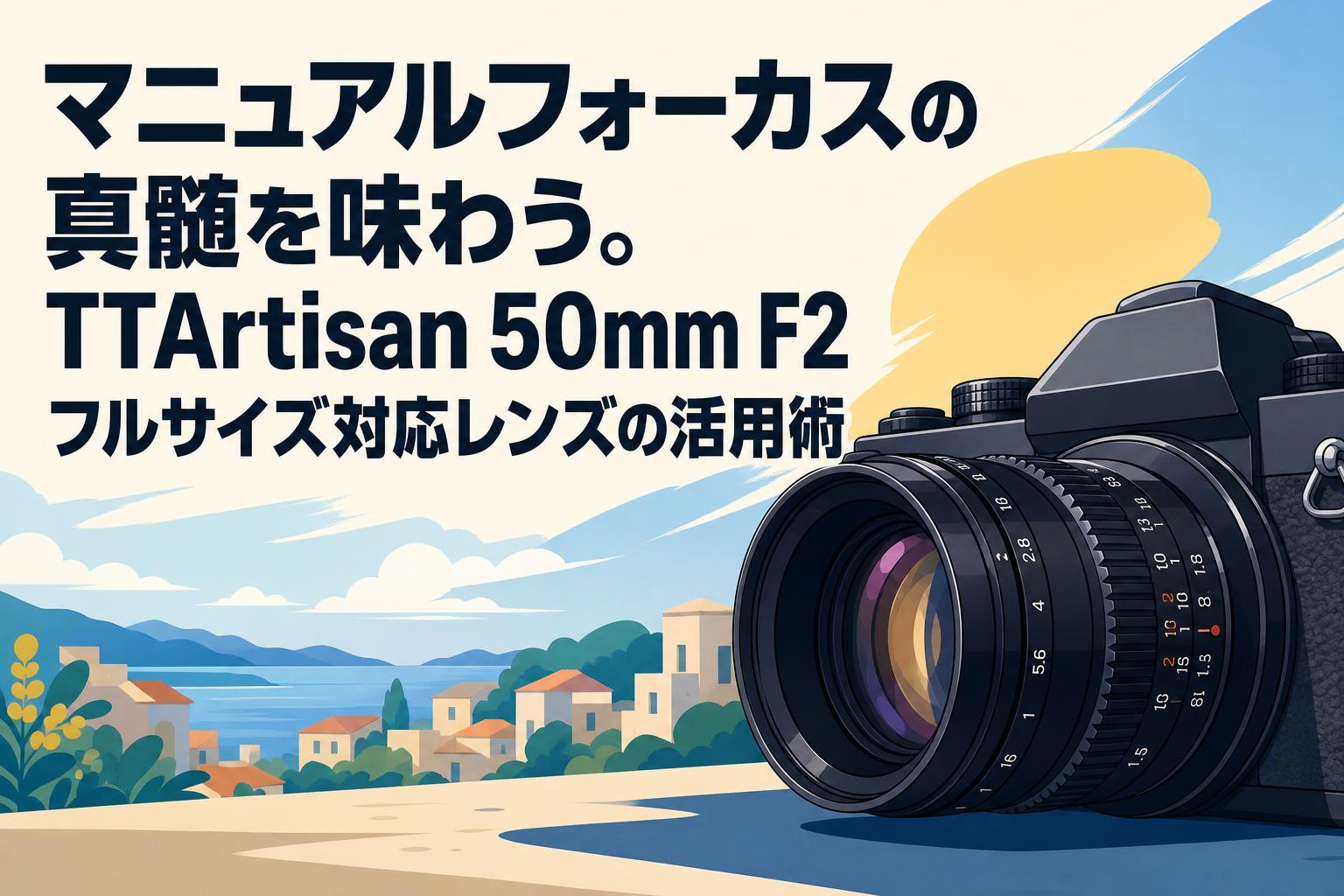 マニュアルフォーカスの真髄を味わう。TTArtisan 50mm F2フルサイズ対応レンズの活用術
