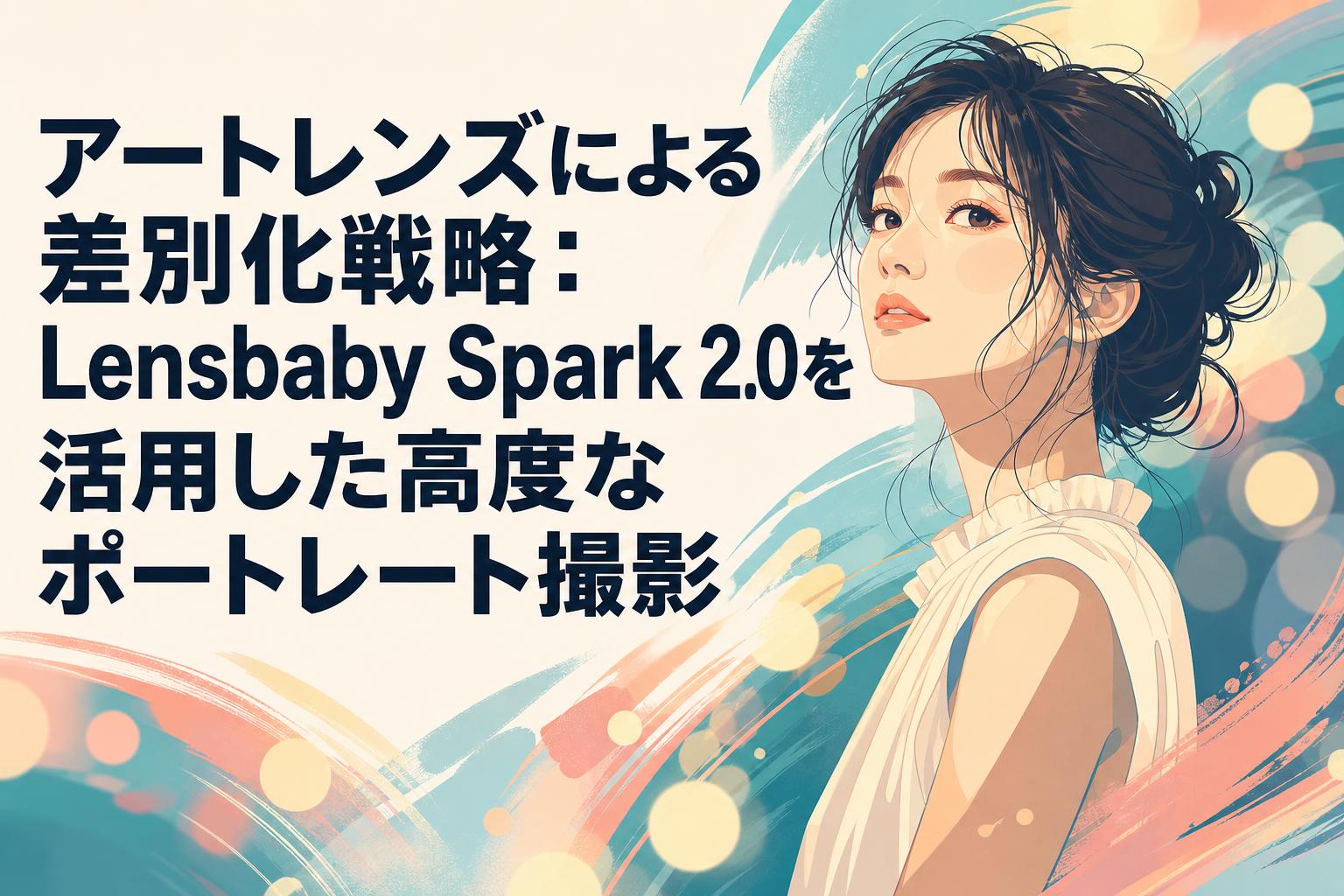 アートレンズによる差別化戦略：Lensbaby Spark 2.0を活用した高度なポートレート撮影
