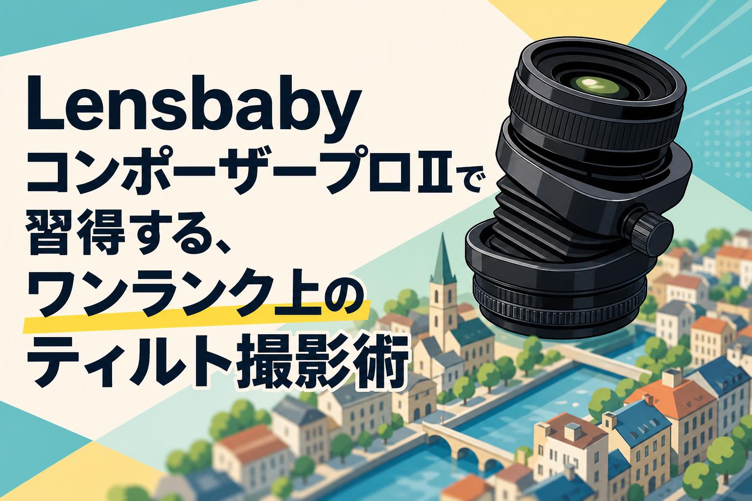 Lensbaby コンポーザープロⅡで習得する、ワンランク上のティルト撮影術
